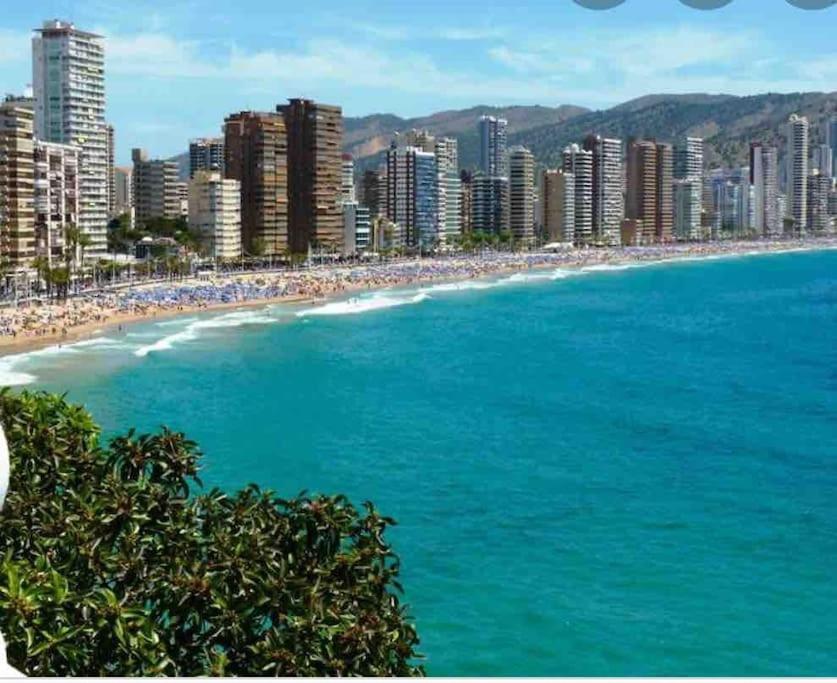 Inmejorable Ubicacion,70M Playa 70M Pueblo Apartment Benidorm Bagian luar foto